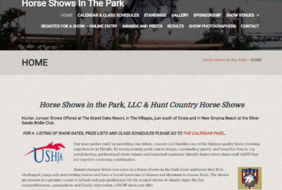 Horse Shows in the Park